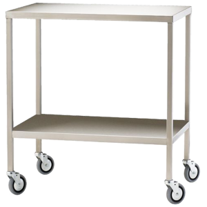 Large Stainless Steel Trolley 110 x 50 x 90.5cm