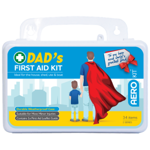 DAD'S 2 Series Plastic Waterproof First Aid Kit 13 x 21 x 7.5cm