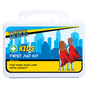 KIDS 2 Series Plastic Waterproof First Aid Kit 21 x 7.5 x 13cm
