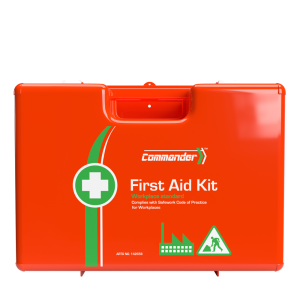 COMMANDER 6 Series Plastic Rugged First Aid Kit 30.5 x 43 x 14.5cm