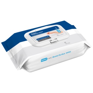 AEROWIPE 75% Isopropyl Alcohol Surface Wipes Pouch/60