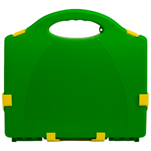 AEROCASE Medium/Large Green and Yellow Neat Plastic Case 34 x 28 x 10cm