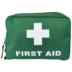 AEROBAG Small Green First Aid Bag 21 x 15 x 7.5cm