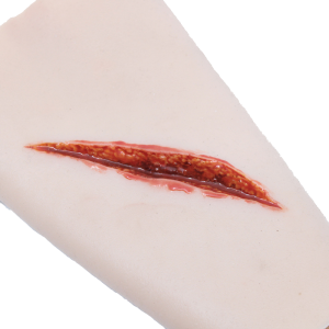 TraumaWear - Sharp Laceration Forearm with Bleeding Capacity